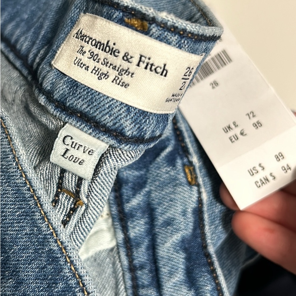 American Eagle Outfitters Blue Straight Leg Jeans